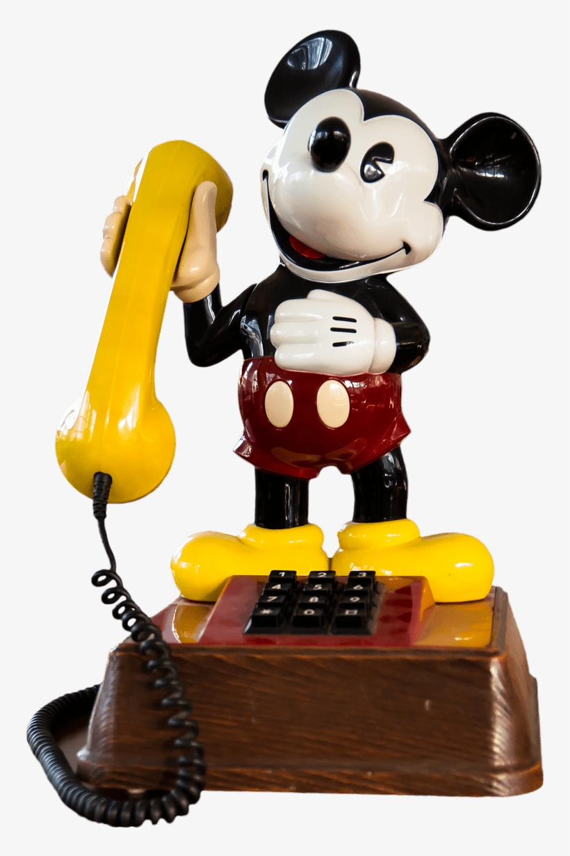 Objects - Mickey Mouse Telephone Png, transparent png download