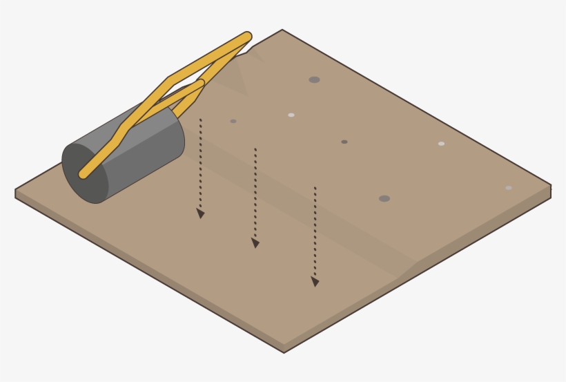Compact The Ground - Illustration, transparent png download
