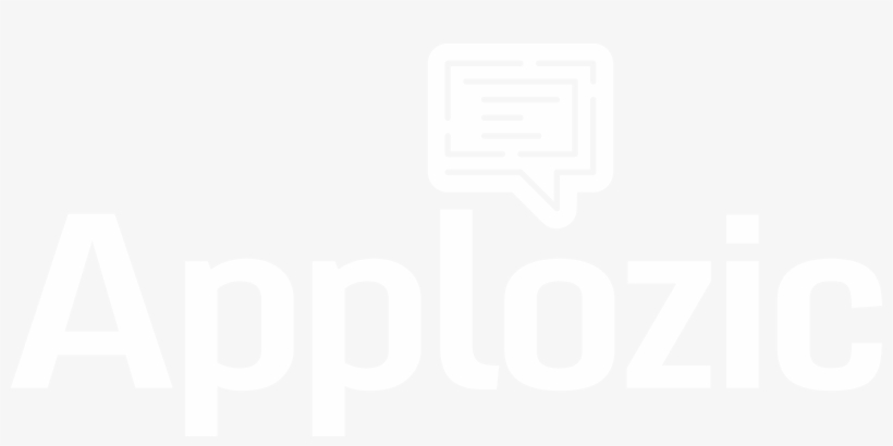 Applozic Final Logo Whi - It's Her Birthday Month, transparent png download