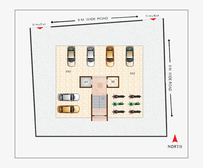 Ground Floor Plan - Lakshmi, transparent png download