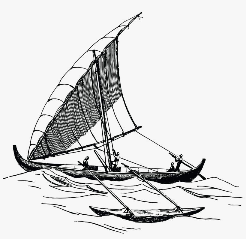 Free Clipart Of A Boat - Proa, transparent png download