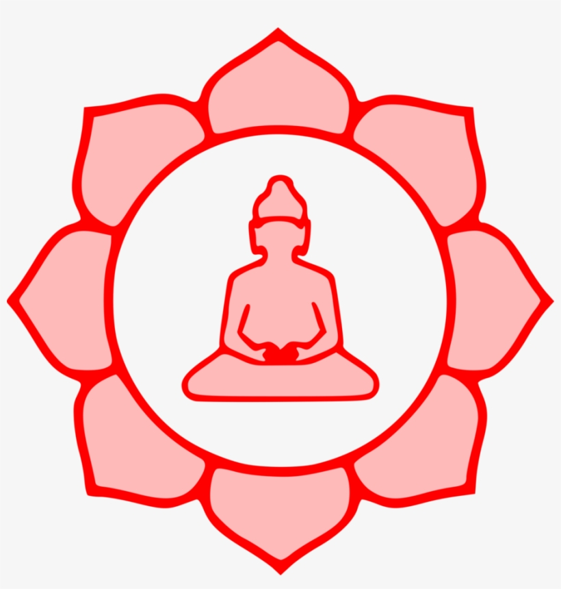 Budhist Temples - Buddha Wheel With Lotus, transparent png download