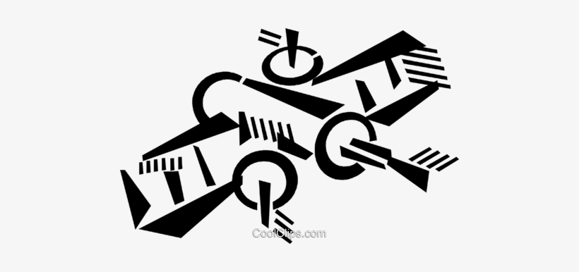 Satellite Royalty Free Vector Clip Art Illustration, transparent png download