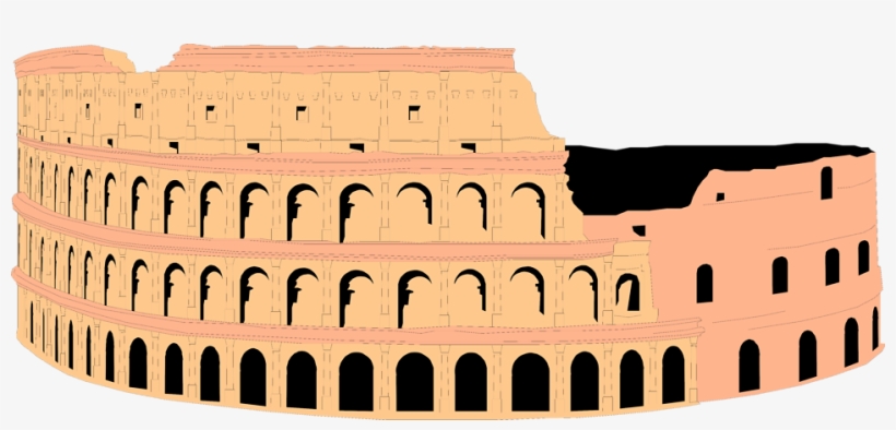 Hotel Clipart Transparent Background - Colosseum, transparent png download