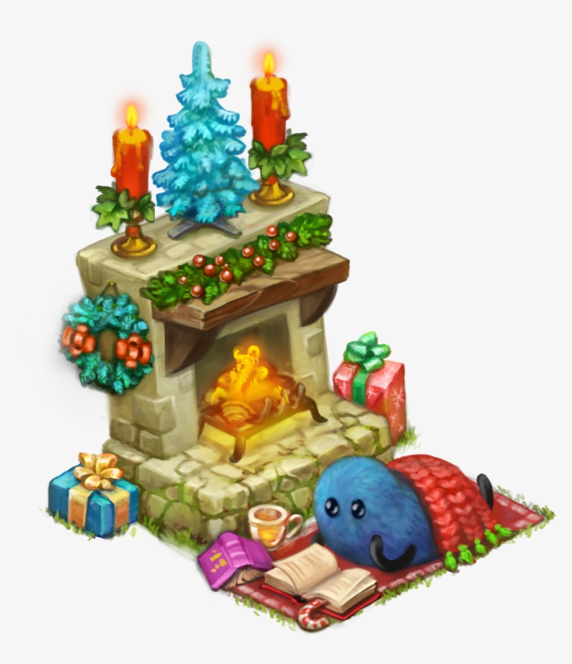 New Year 2017 Fireplace - Lego, transparent png download