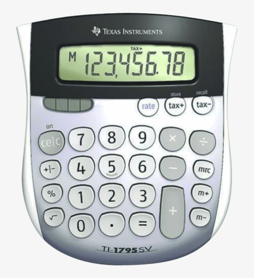 Calculator Clipart Ti 108 - Texas Instruments Ti Sv Calculator, transparent png download