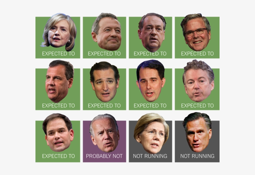 Who Is Running For President - Candidates Running For President, transparent png download