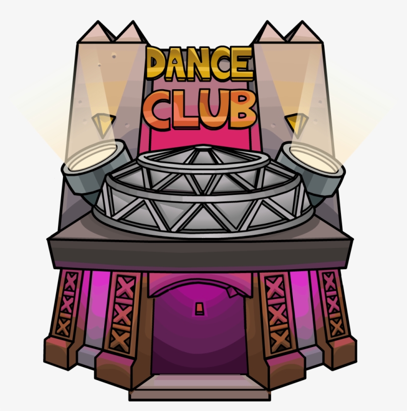 Monsters University Takeover Dance Club Exterior, transparent png download