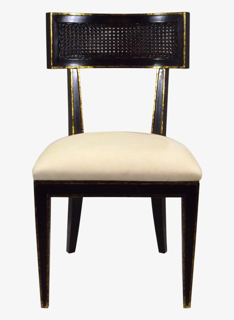 Oly Studio Leather Courtney Side Chair Front View - Chair, transparent png download