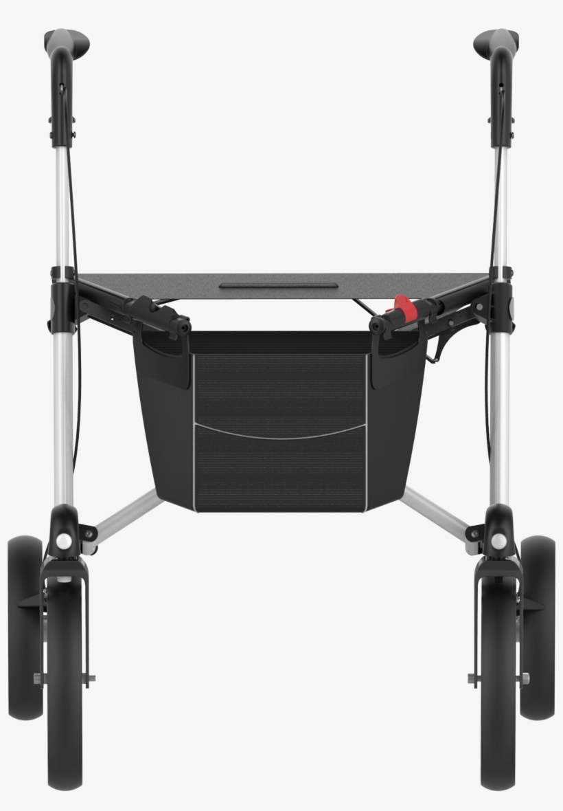 Explorer Handles Down Front View (custom) - Outdoor Rollator Explorer, transparent png download