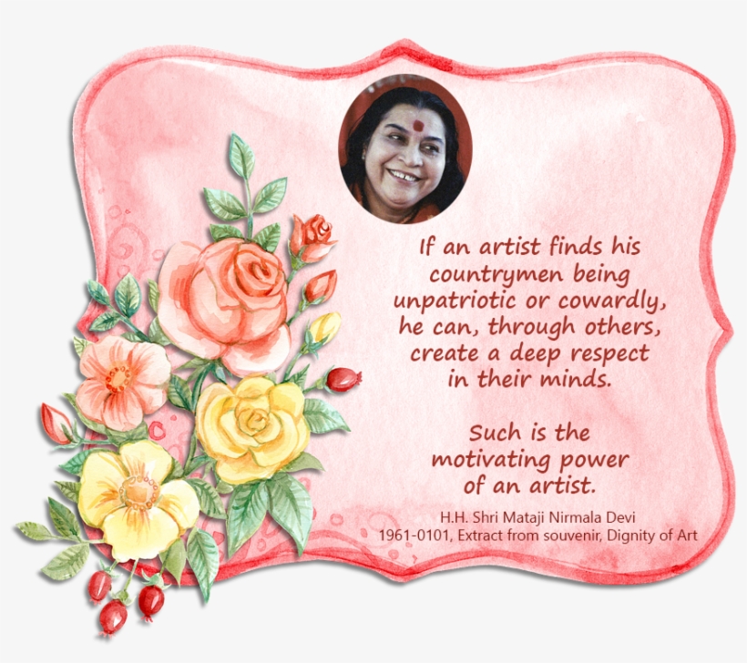 Dignity Of Art Shri Mataji Nirmala Devi - Mothers Day Tea, transparent png download