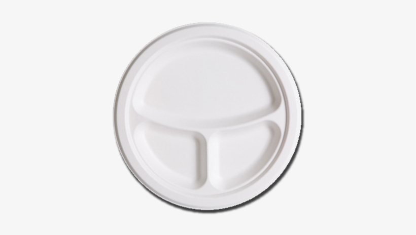 Pack Of - White Paper Disposable Plates, transparent png download