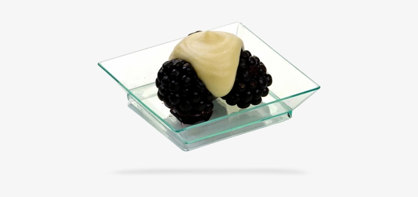 Plastic Plates - Restaurantware Mini Modern Plate, 100 Count Box, Seagreen, transparent png download