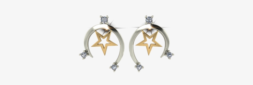 Ary Jewellers Silver Daimond Tops T07 - Earrings, transparent png download