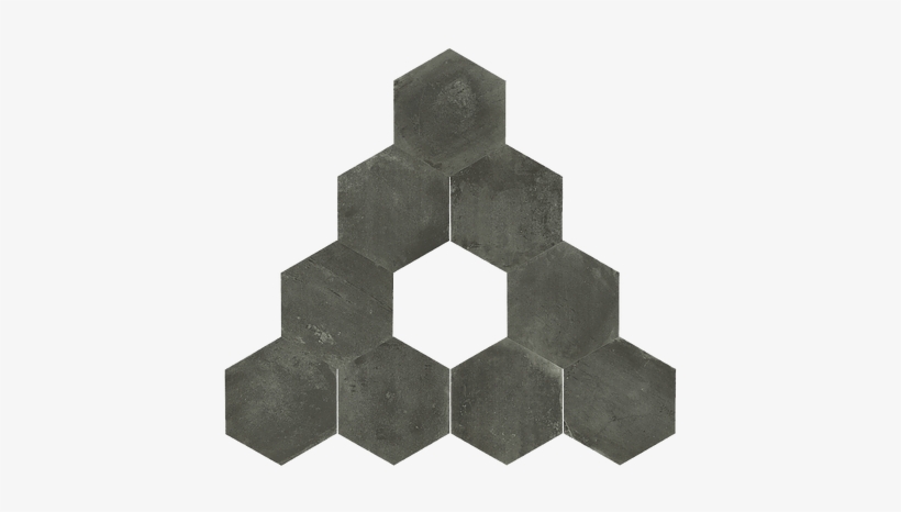 Price Granite Valentino Gress Hexagon Grafite - Grafite, transparent png download