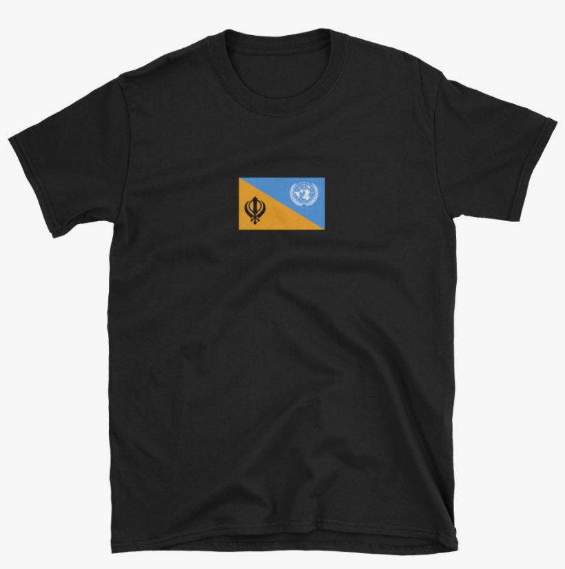 Sikh/un Flag Tee - Michigan Dogman T Shirt, transparent png download