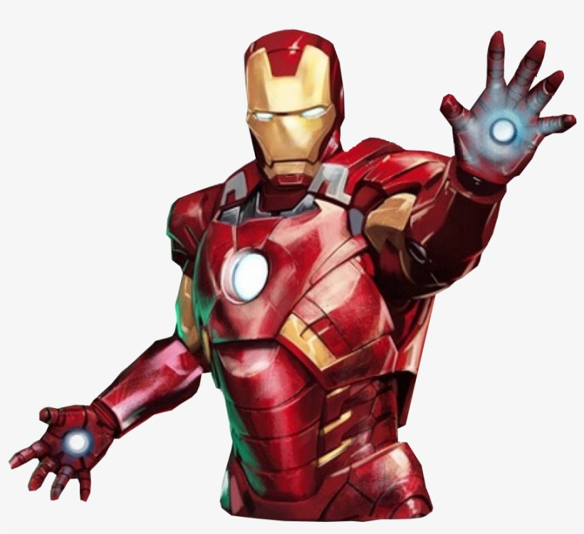 Avengers Iron Man Deluxe Mini Bust, transparent png download