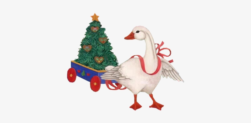 Oiseaux Noel - Goose, transparent png download