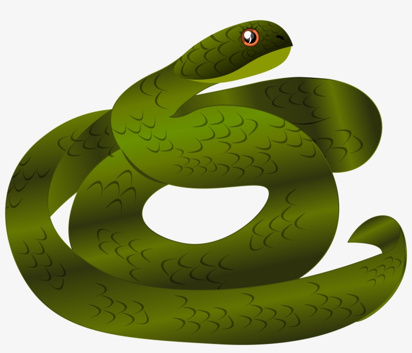 A Snake Icon Designed On Illustrator - Serpent, transparent png download