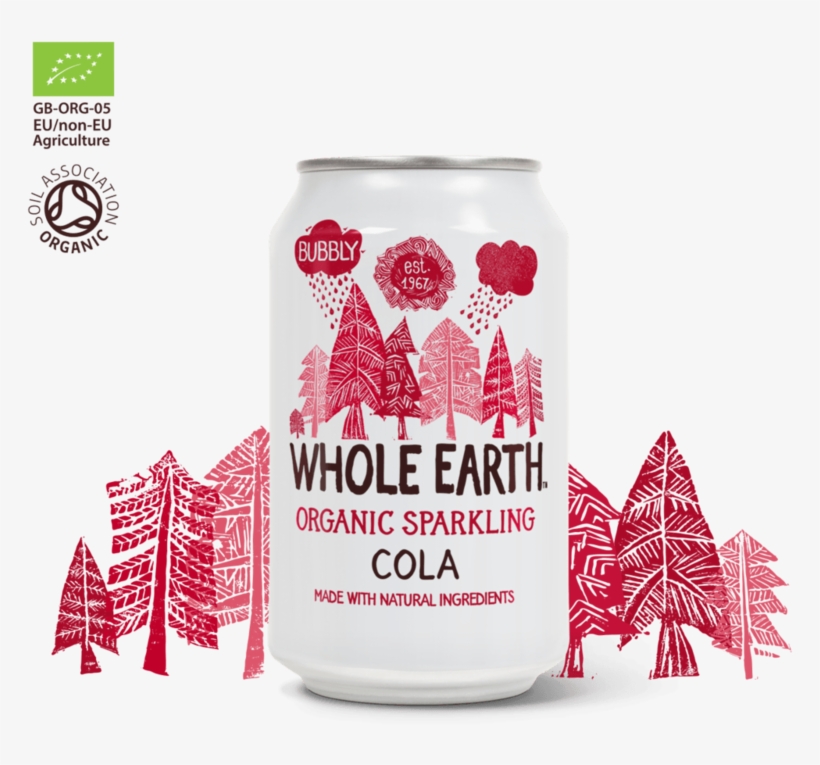 Organic Sparkling Cola - Whole Earth Organic Sparkling Ginger, transparent png download