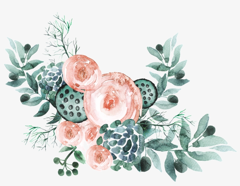 Beautiful Painted Flowers Hd Png - Les Jumelles Barabe - Reflexion, transparent png download