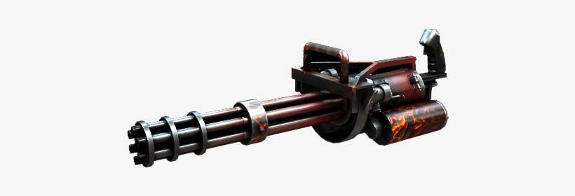 Gg Magma Hd - Gatling Gun No Background, transparent png download