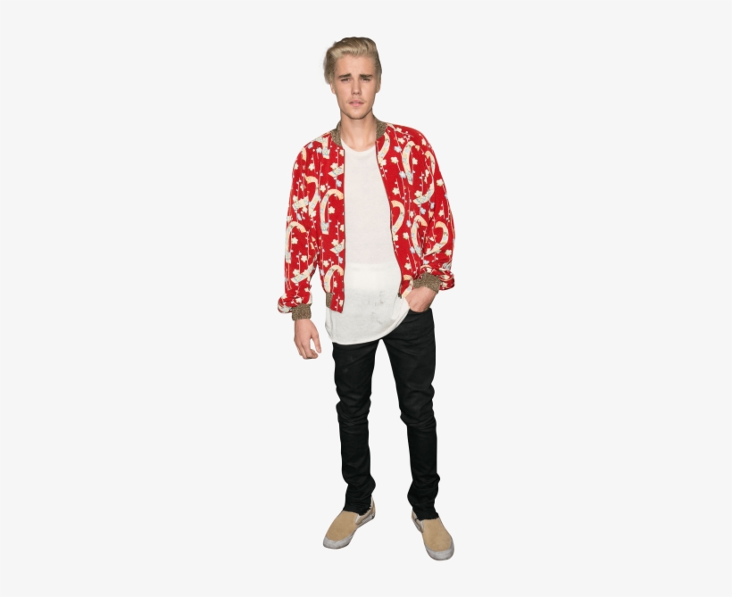 Free Png Justin Bieber Dressed In A Red Shirt Png Images - Justin Bieber, transparent png download