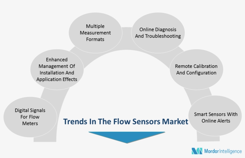 Key Players In The Flow Sensor Market Have Particularly - Diagram, transparent png download