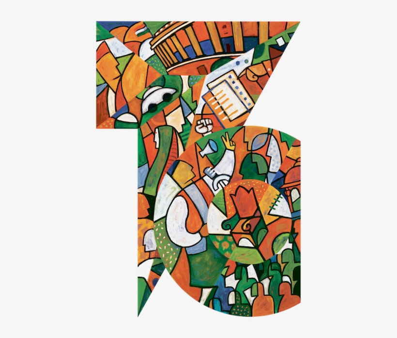 Most Influential Politicians Of Post-independence India - Painting, transparent png download