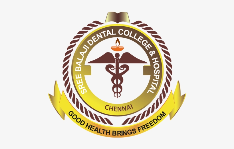 Sree Balaji Dental College & Hospital - Balaji Dental College Logo, transparent png download