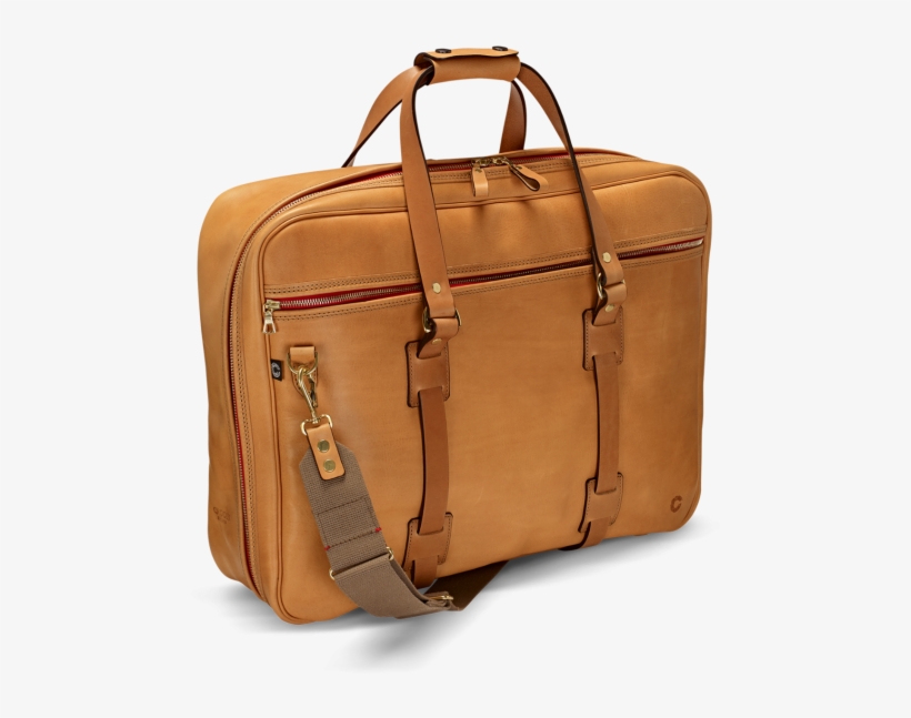 Flight Bag Vintage Leather - Briefcase, transparent png download