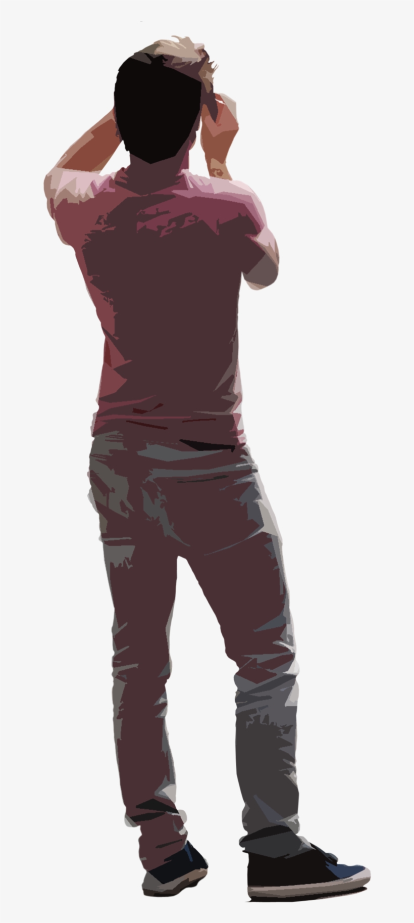 Ns 0050 - Man Back Png, transparent png download