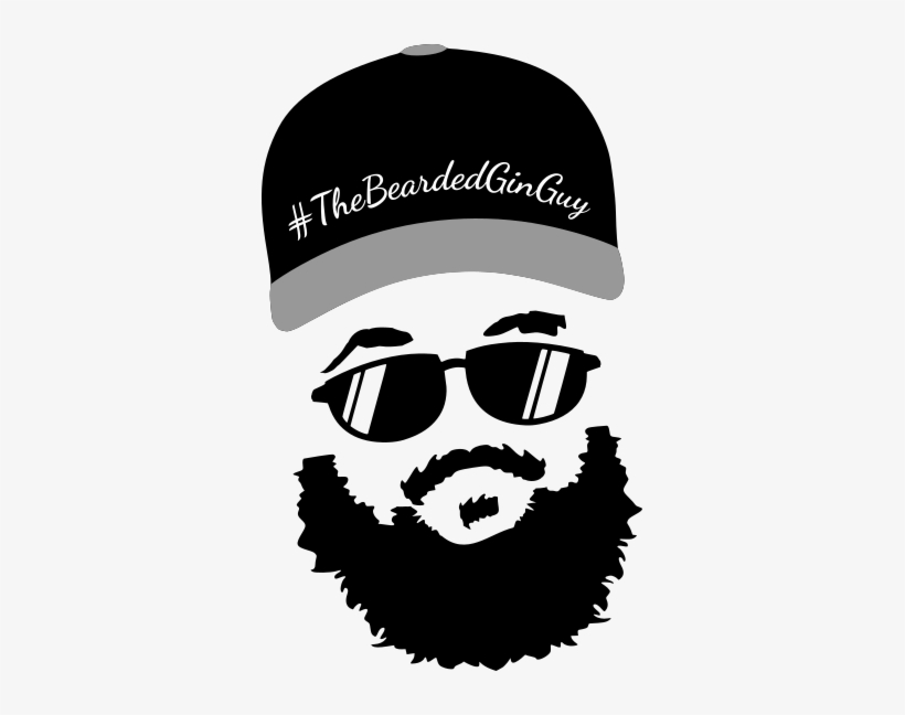 The Bearded Gin Guy Logo - Gin, transparent png download