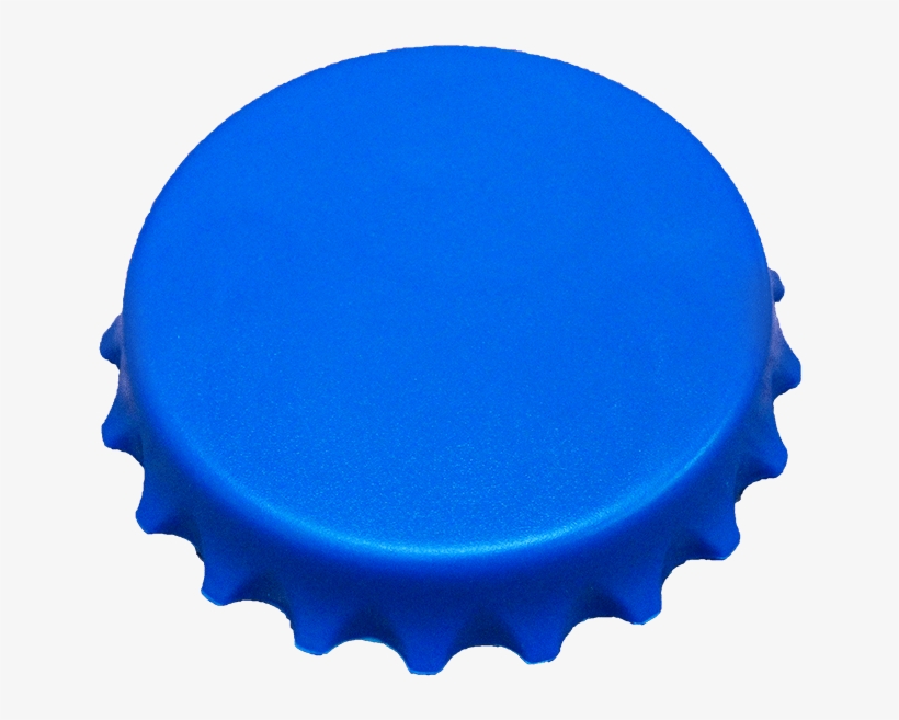 Novelty Bottlecap - Blue Bottle Cap Png, transparent png download