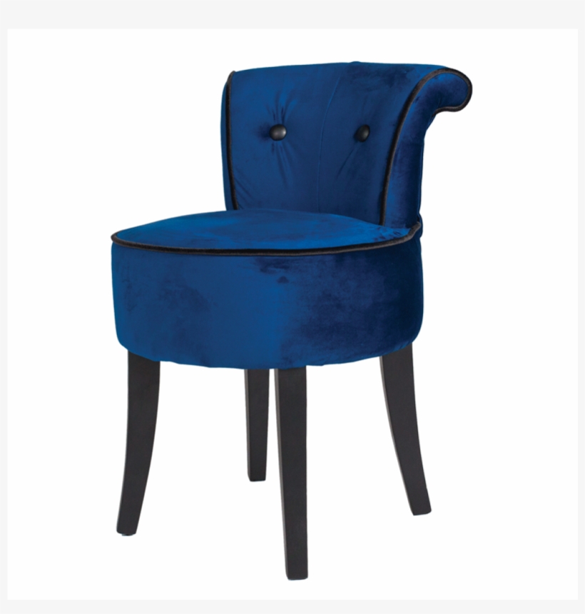 Royal Blue George Velvet Low Chair City Furniture Hire - Chair, transparent png download