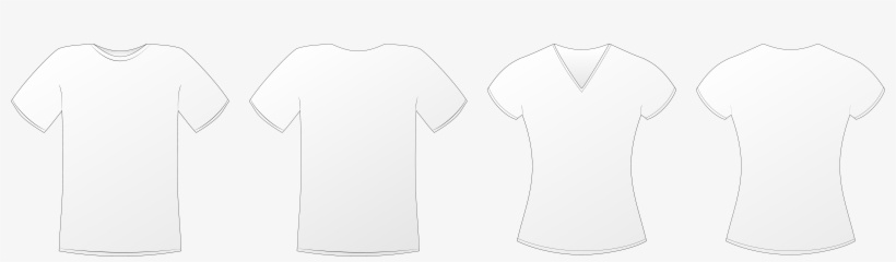 T-shirt Templete - Active Shirt, transparent png download