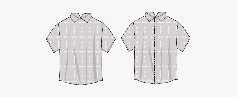 Flat Sketches - Active Shirt, transparent png download