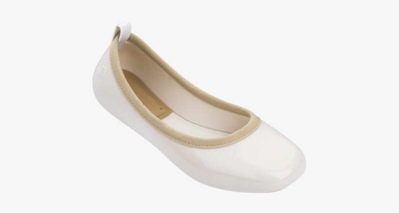 Lance Flat In White From Melissa - Melissa Lance, transparent png download