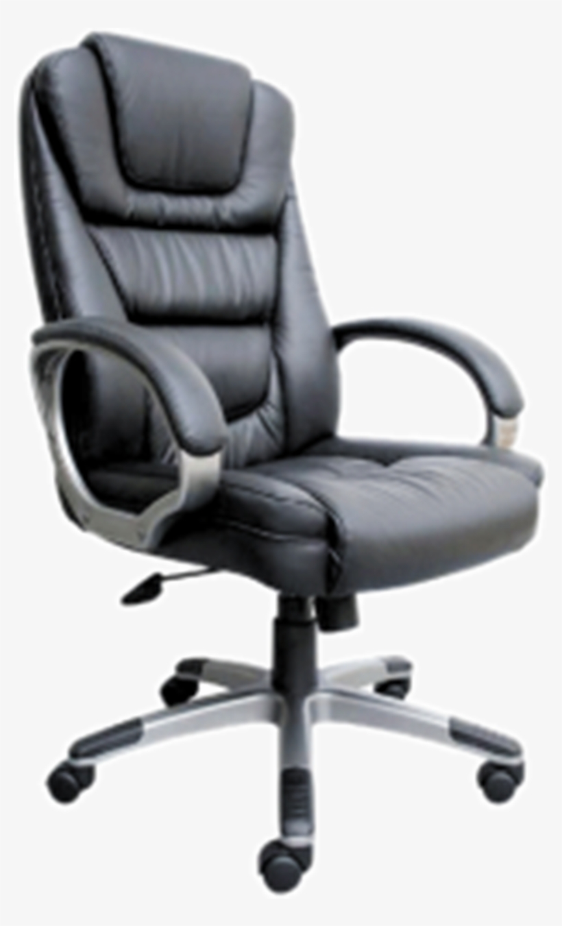 Unnati Seating System - Boss Executive Office Chair With Arms - Leather - High, transparent png download