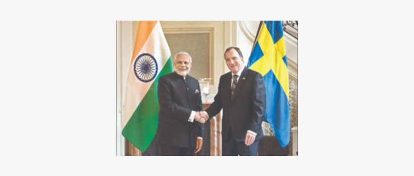 Pm Modi In Sweden, transparent png download