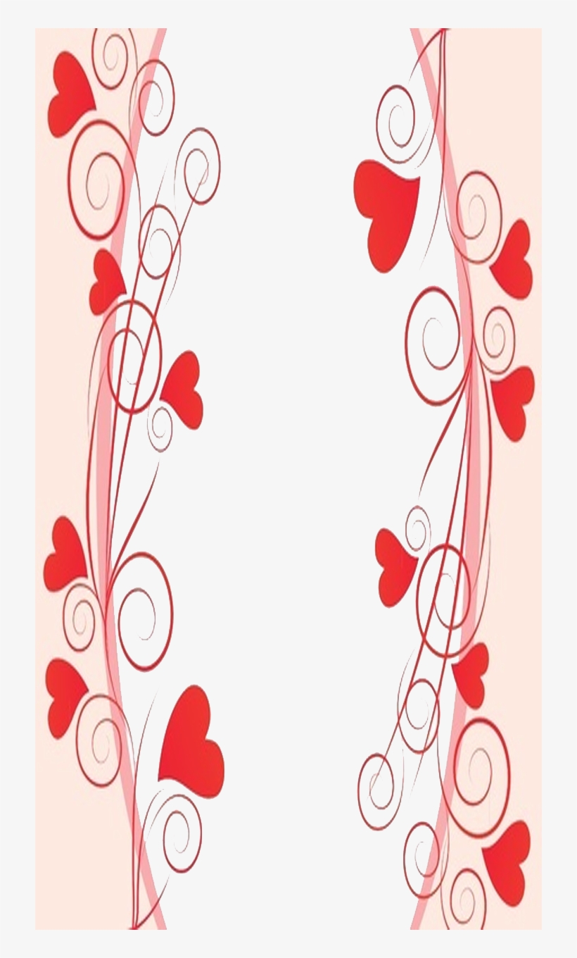 Love Frame With Heart And Swirl - Picture Frame, transparent png download
