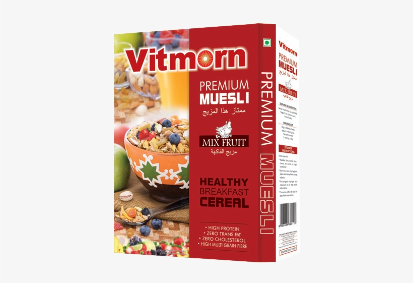 Premium Muesli Mix Fruit - Flyer, transparent png download