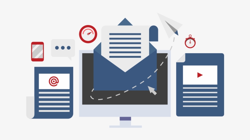 What Is Email Marketing - Email, transparent png download