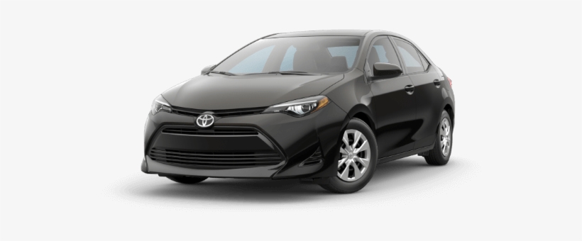 L - 2017 Toyota Corolla Black, transparent png download