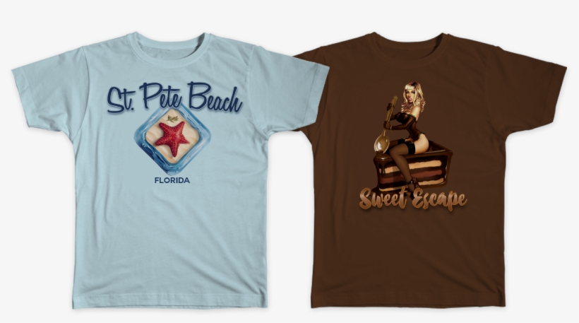 Color Drop Will Provide You The Best Quality Direct - T-shirt, transparent png download