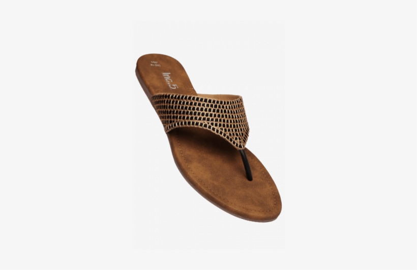 5 Womens Slipon Flat Sandal - Flip-flops, transparent png download