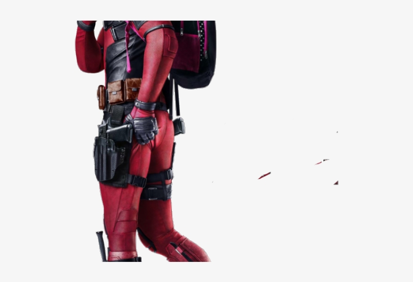 Original - Deadpool Full Face Leather Mask Helmet Hood, transparent png download