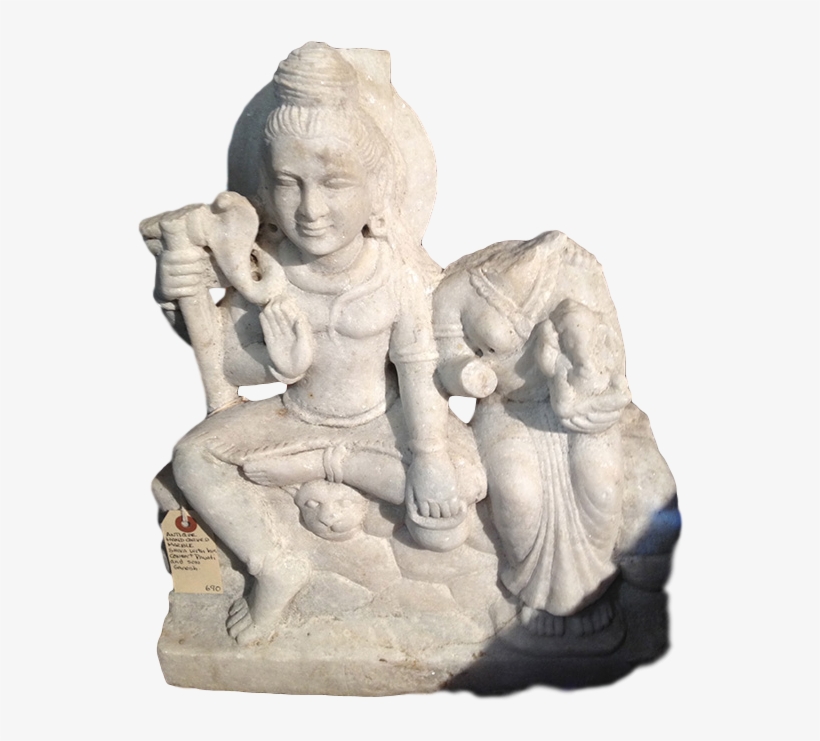 Antique Shiva - Sculpture, transparent png download
