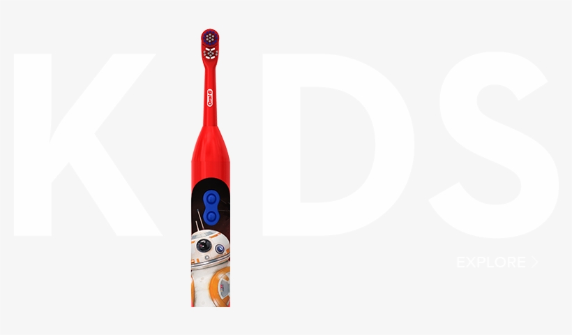 102618 Oral-b Kids - Toothbrush, transparent png download