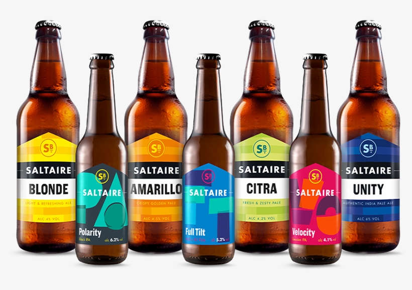 An Assortment Of Beers By Saltaire Brewery - Saltaire Brewery Citra, transparent png download